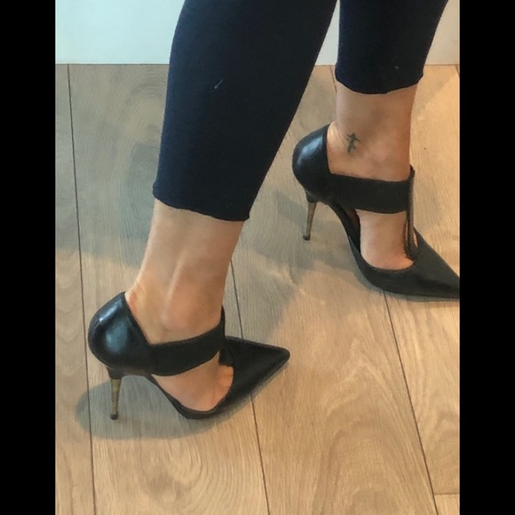 Elizabeth&James high heel leather pumps size 6-1/2 - Picture 2 of 8